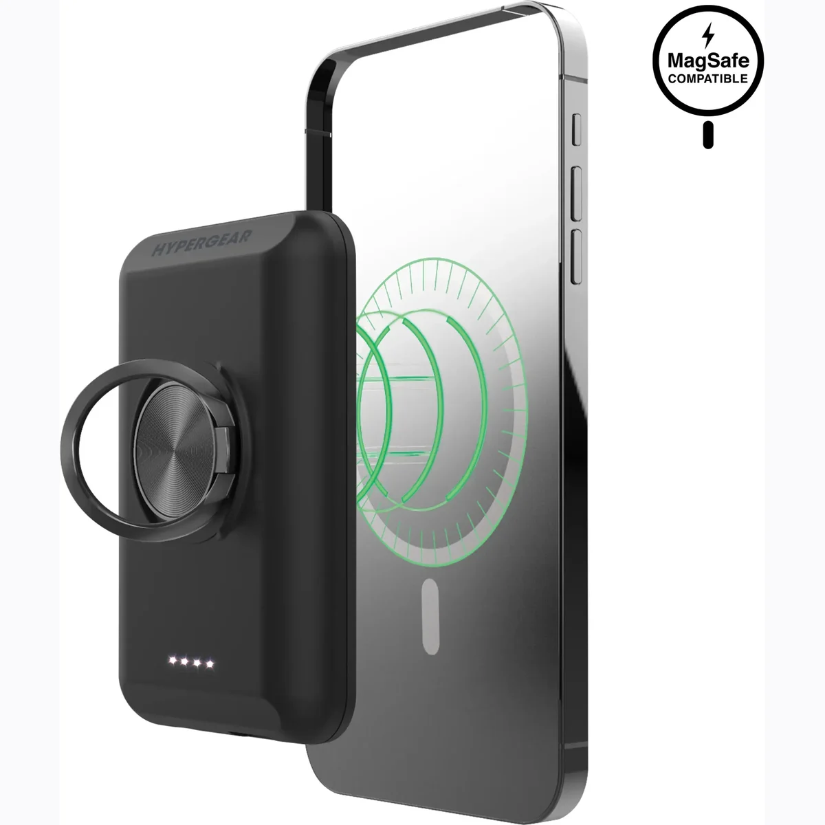 Hypergear 5000mAh Magnetic Wireless Power Bank for iPhone 13 Series