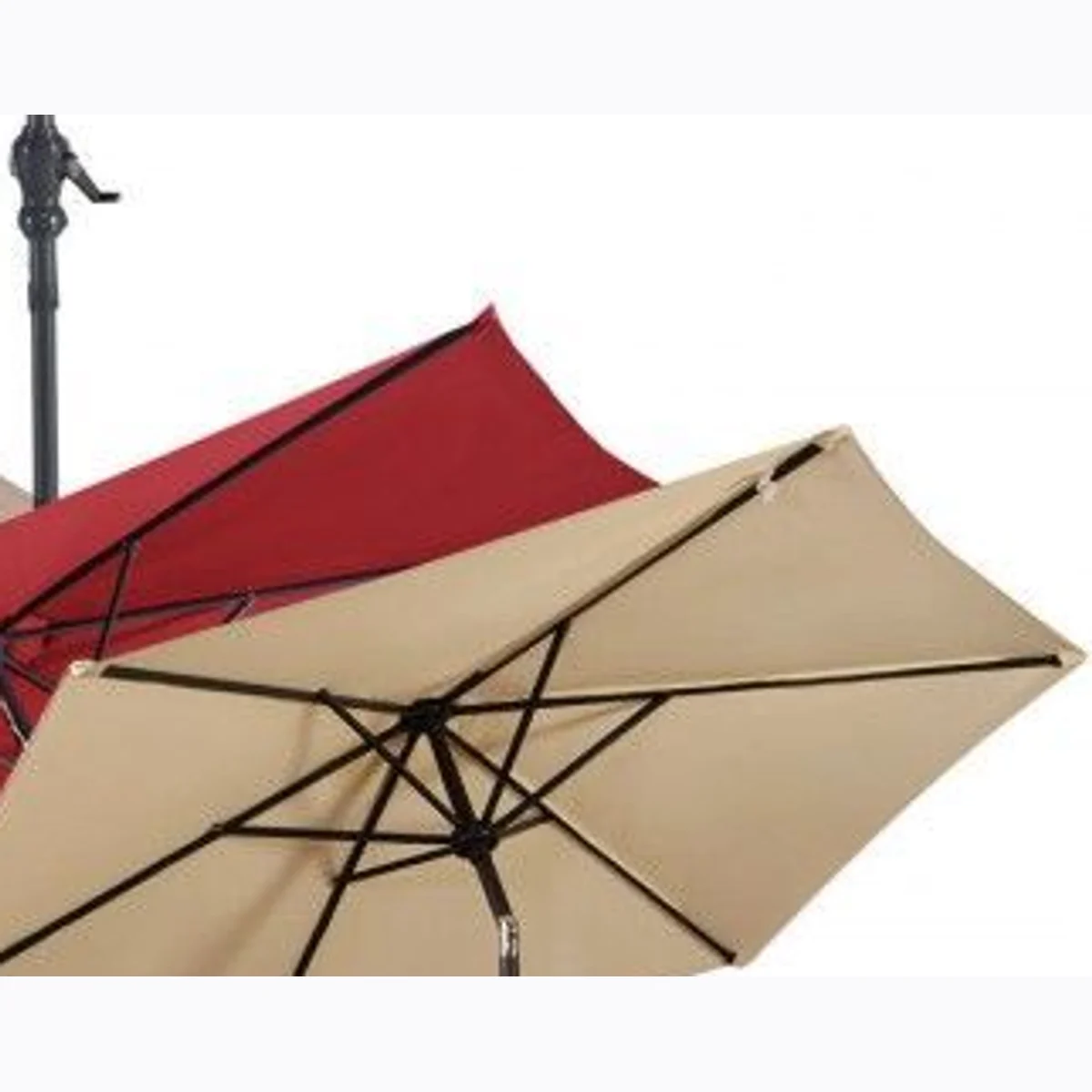 10 Feet Outdoor Patio Umbrella with Tilt Adjustment and Crank