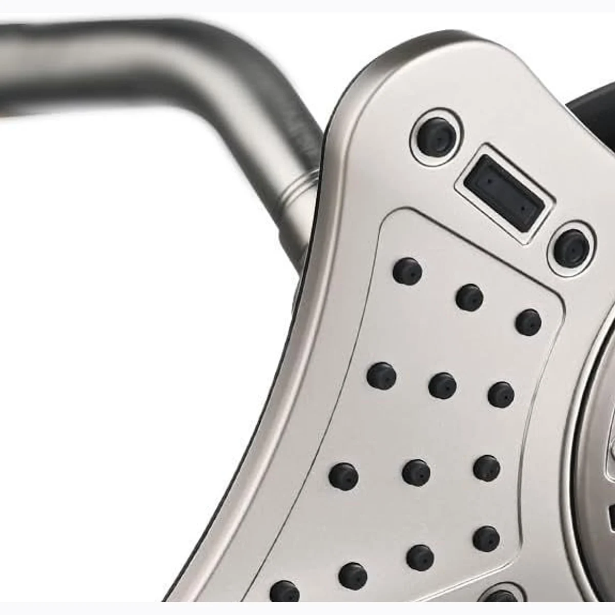 1.8GPM Shower Head with Handheld Spray Combo: 2 in 1 Rainfall Shower Heads high pressure & Handheld Shower Head, 9 Spray Modes/Settings Detachable Shower Head with 60 Inch Hose, Nickel