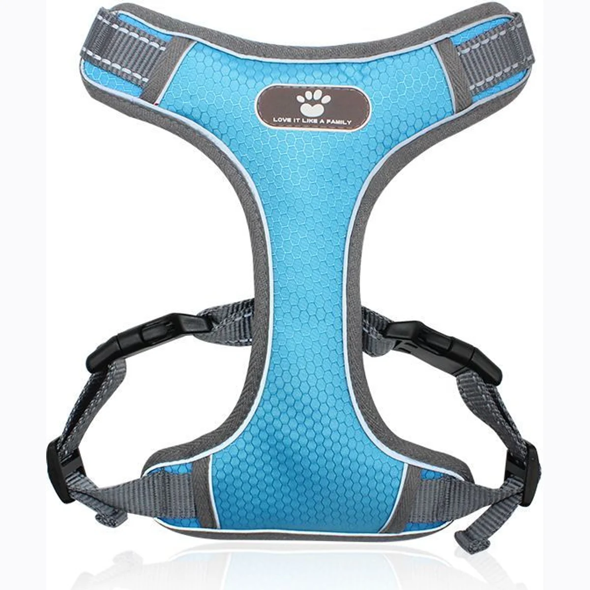 dog Harnesses; Pet Traction Rope Mesh Breathable Big Dog Chest Strap Vest Reflective Dog Rope Spot Wholesale
