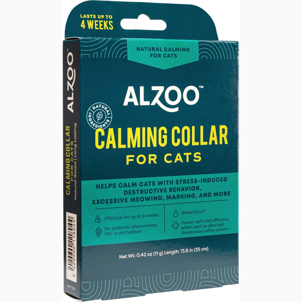 ALZOO Plant-Based Calming Collar for Cats